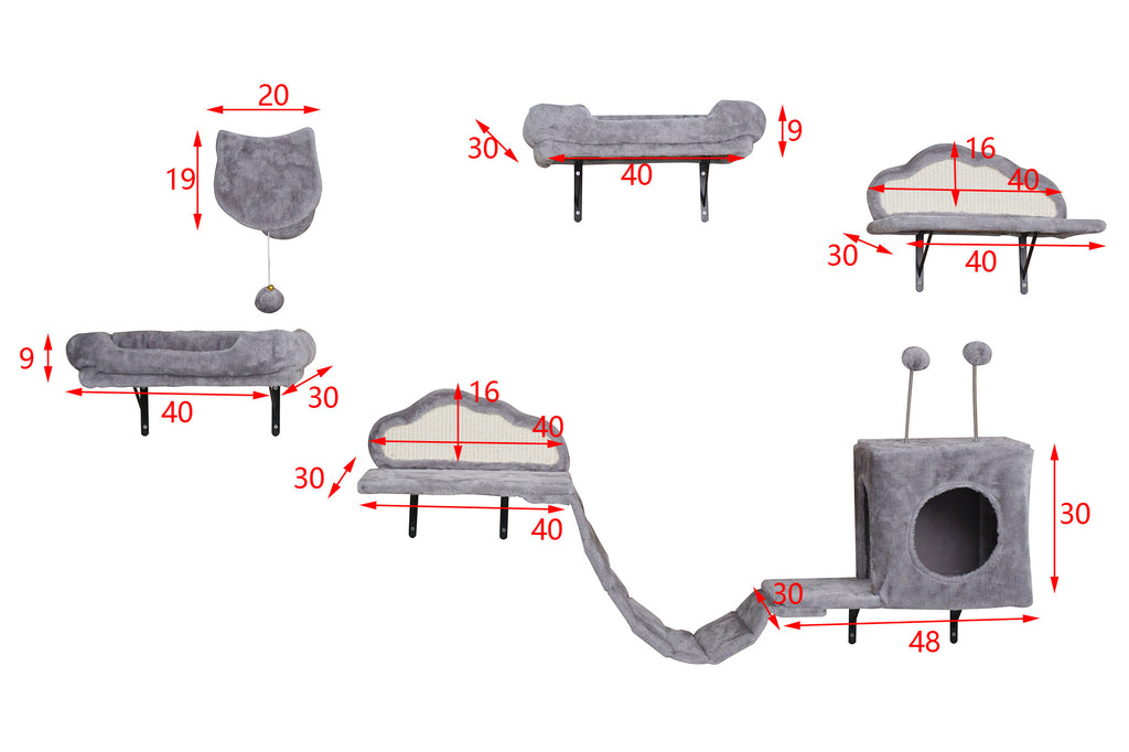 Pohjolan Lemmikkitarvike Kissan kiipeileyseinä 2