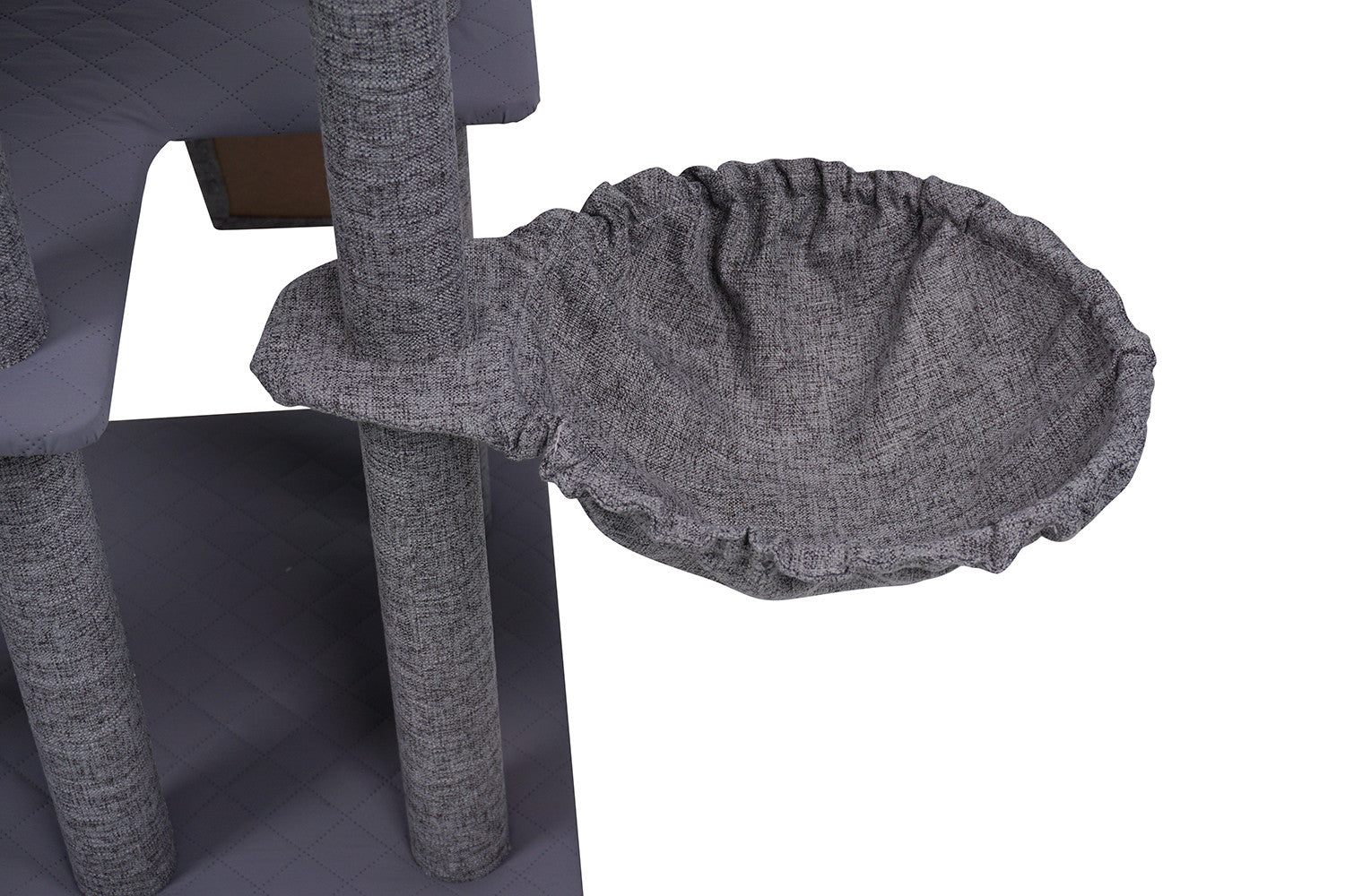 Pohjolan Lemmikkitarvike Kissan raapimispuu 192cm Vaalean harmaa