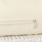 POHJOLA GARDEN Polyrottinki Ulkosohva 2-istuttava, valkoinen/beige, 120x67x74, EMMI