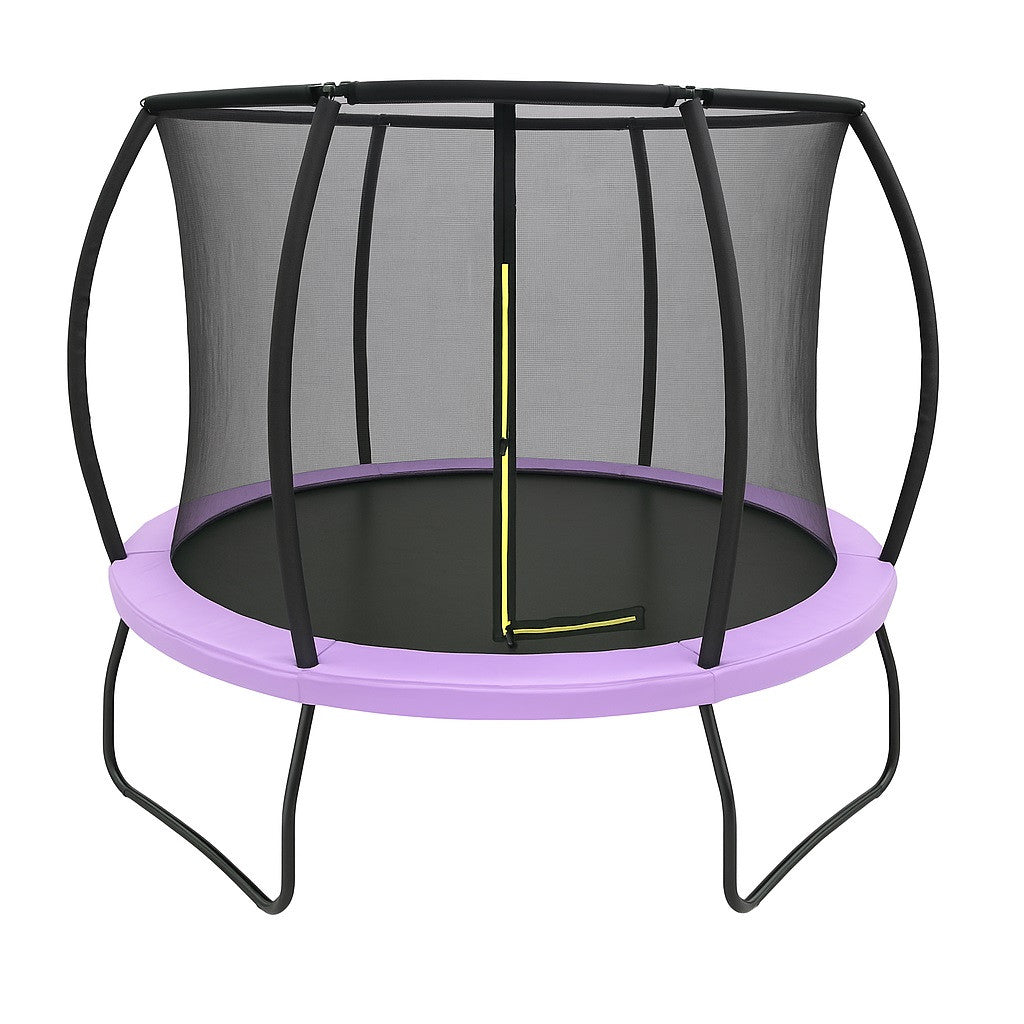POHJOLAPULSE SPORTS LUXUS Trampoliini Ø 305cm Turvaverkolla, Vaaleanpunainen