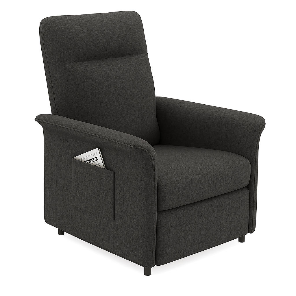 Pohjola Indoor Mekanismituoli säätimellä, Harmaa, 77 x 82 x 104 cm