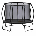POHJOLAPULSE SPORTS LUXUS Trampoliini Ø 360cm Turvaverkolla MUSTA EDITION