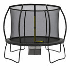 POHJOLAPULSE SPORTS LUXUS Trampoliini Ø 305cm Turvaverkolla, Musta