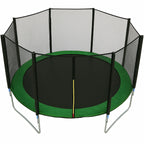 POHJOLAPULSE SPORTS Trampoliini Premium Ø 360cm Turvaverkolla, Vihreä