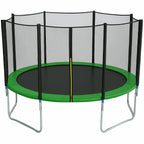 POHJOLAPULSE SPORTS Trampoliini Premium Ø 360cm Turvaverkolla, Vihreä