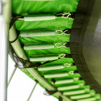 POHJOLAPULSE SPORTS Trampoliini Premium Ø 360cm Turvaverkolla, Vihreä