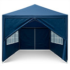 POHJOLA GARDEN Juhlateltta / Paviljonki irrotettavilla sivuilla 3x9m PE, Sininen