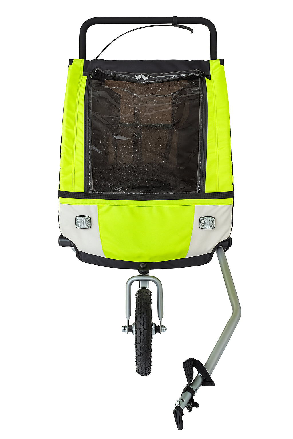 Pohjola Motors  Polkupyörän peräkärry 2-in-1 PACE Vihreä, 2 lapselle, Max. 40 kg