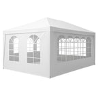 POHJOLA GARDEN Juhlateltta / Paviljonki irrotettavilla sivuilla 3x4m PE, Valkoinen