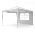 POHJOLA GARDEN Juhlateltta / Paviljonki irrotettavilla sivuilla 3x4m PE, Valkoinen