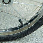 Lemmikkivaunut koiralle – 3 maastorengasta, kokoontaitettavat koiranrattaat max. 20 kg, harmaa