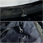 Lemmikkirattaat – Kevyt ja taitettava lemmikkivaunu koirille ja kissoille, valkoinen