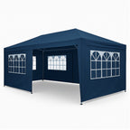 POHJOLA GARDEN Juhlateltta / Paviljonki irrotettavilla sivuilla 3x6m PE, Sininen