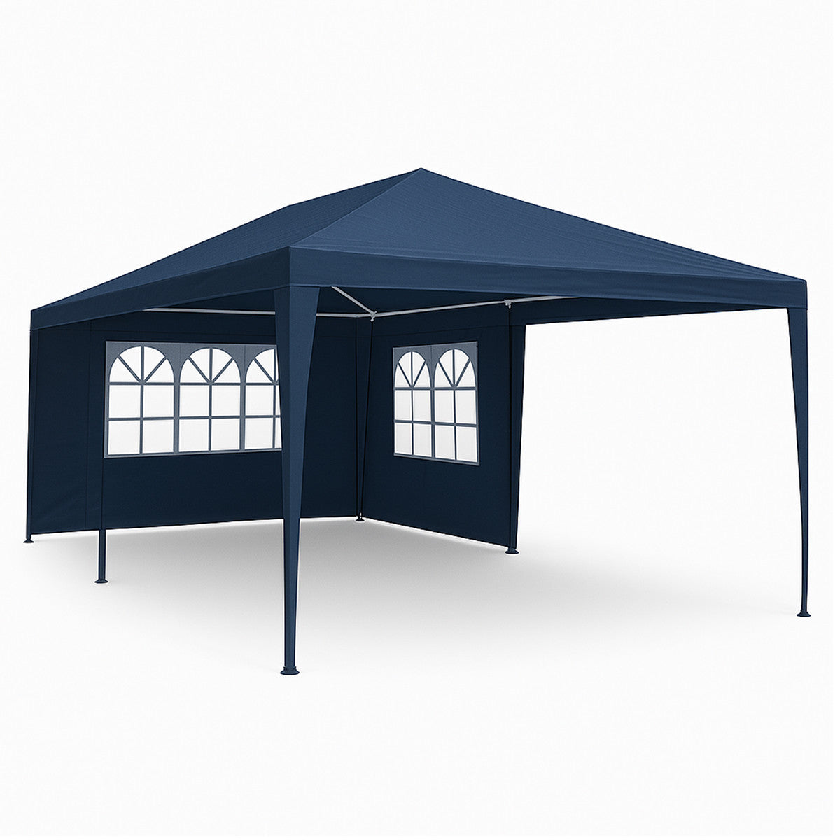 POHJOLA GARDEN Juhlateltta / Paviljonki irrotettavilla sivuilla 3x6m PE, Sininen