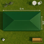 POHJOLA GARDEN Juhlateltta / Paviljonki irrotettavilla sivuilla 3x6m PE, Valkoinen