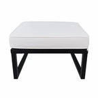 POHJOLA GARDEN Ulkosohvan Divaani ISLA 60 CM, Musta / Vaalea Beige