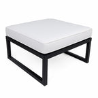 POHJOLA GARDEN Ulkosohvan Divaani ISLA 60 CM, Musta / Vaalea Beige