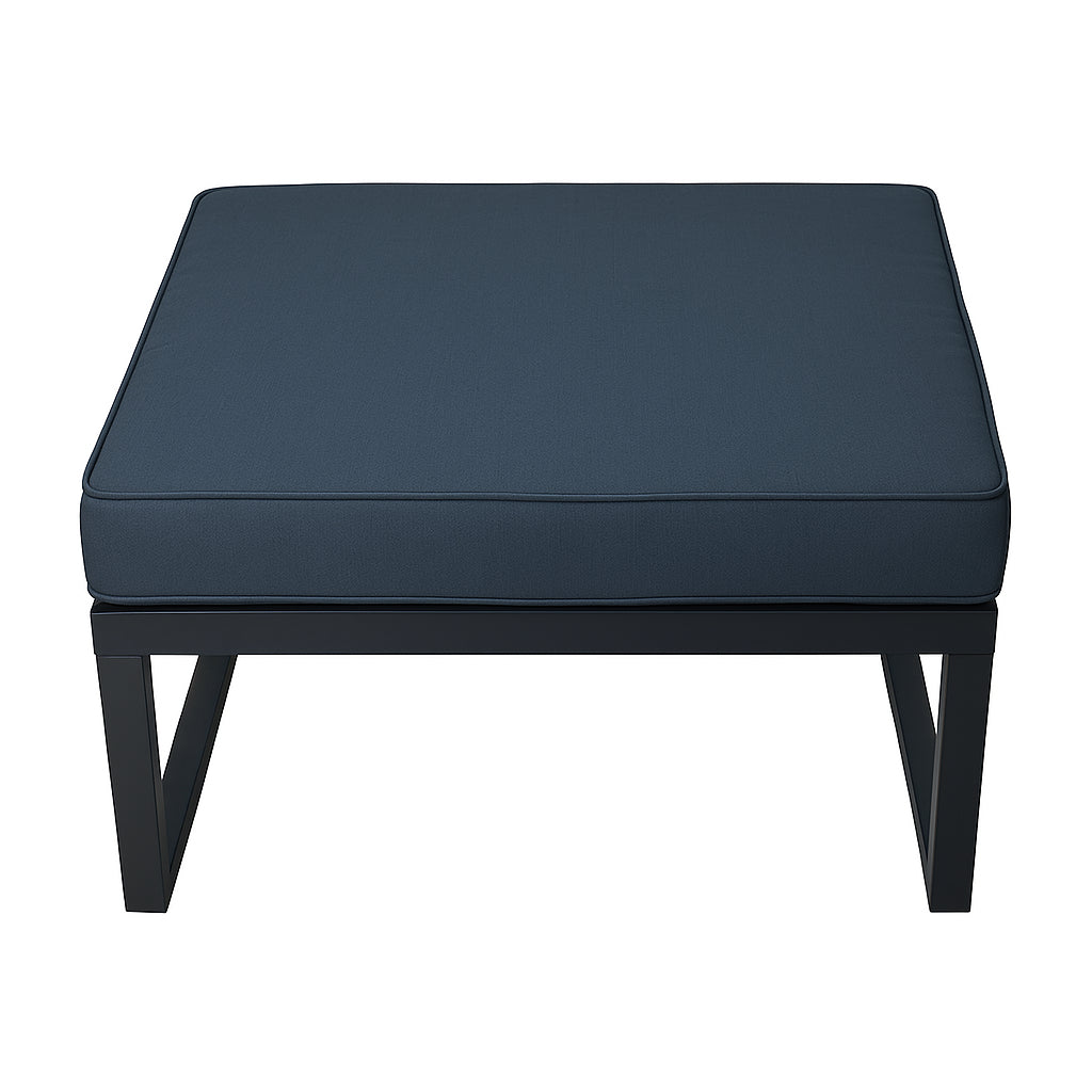 POHJOLA GARDEN Ulkosohvan Divaani ISLA 60 CM, Musta / harmaa