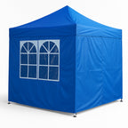 POHJOLA GARDEN POP-UP Juhlateltta Irrotettavilla Sivuseinillä, 2 x 2 m, Sininen