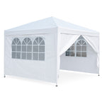 POHJOLA GARDEN POP-UP Juhlateltta Irrotettavilla Sivuseinillä, 3 x 3 m, Valkoinen