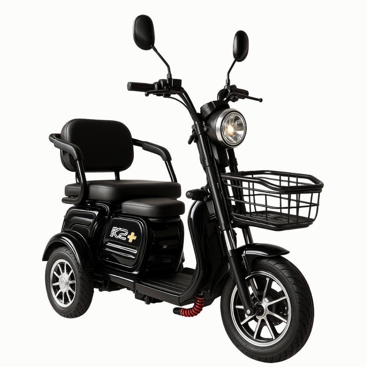 POHJOLA MOTORS Senioriskootteri 1000W, 25km/h, 48V20AH, Musta