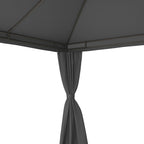 POHJOLA GARDEN NIKO Pihapaviljonki 3x4m / Paviljonki Katos Terassille Ja Pihalle, Vihreä harmaa