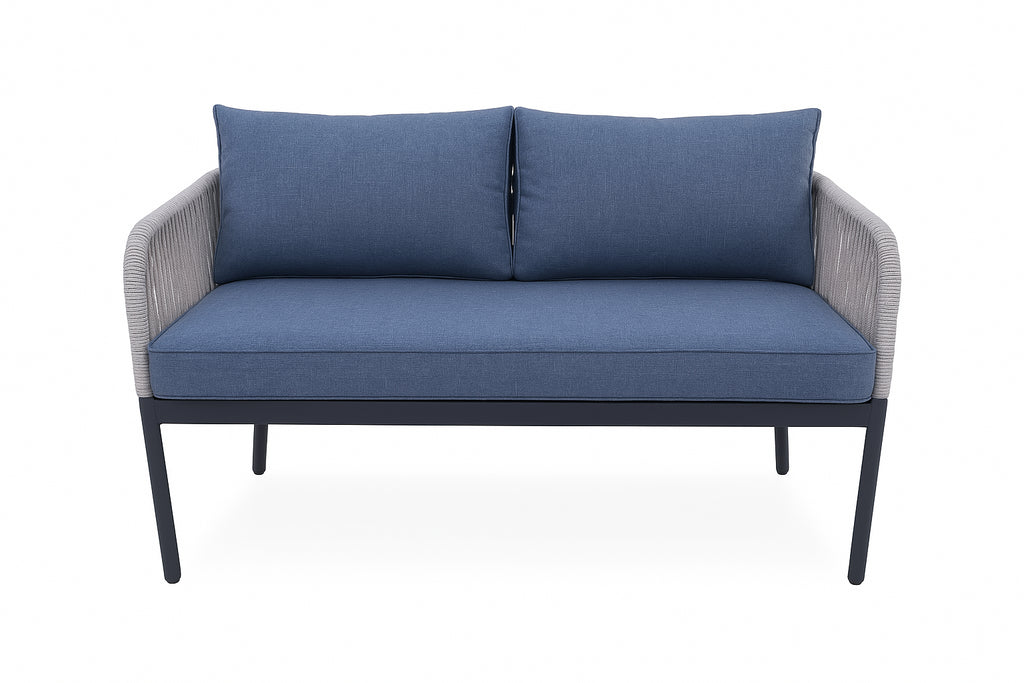 POHJOLA GARDEN Ulkosohvaryhmä Frans 2+2+1, Harmaa