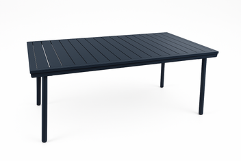 Ulkosohvaryhmä 2+2+1 – 4-istuttava, 100 cm pöytä, 12 cm pehmusteet