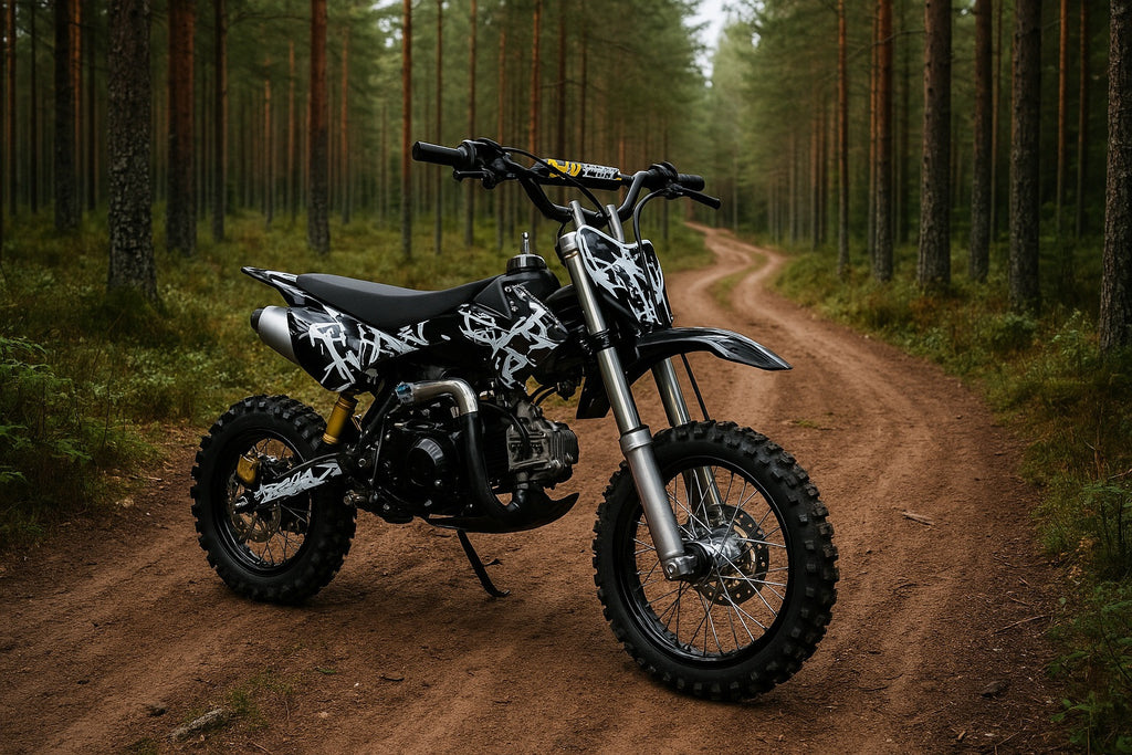 POHJOLA MOTORS Minikrossi 70cc, Musta