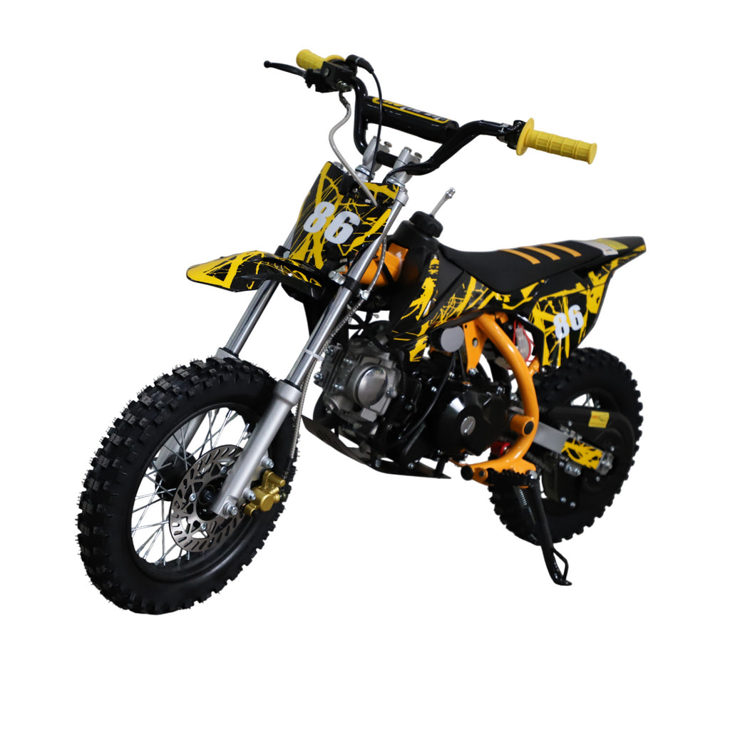 POHJOLA MOTORS Minikrossi 70cc, Keltainen