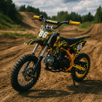 POHJOLA MOTORS Minikrossi 70cc, Keltainen