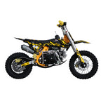 POHJOLA MOTORS Minikrossi 110cc, 4-tahti, 80km/h, Keltainen