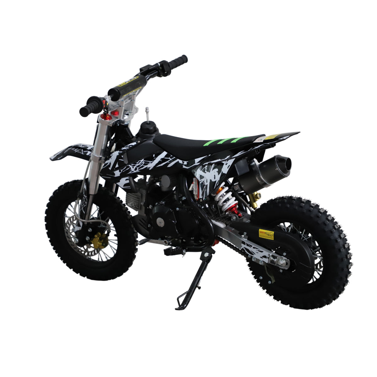 POHJOLA MOTORS Minikrossi 110cc, 4-tahti, 80km/h, Musta