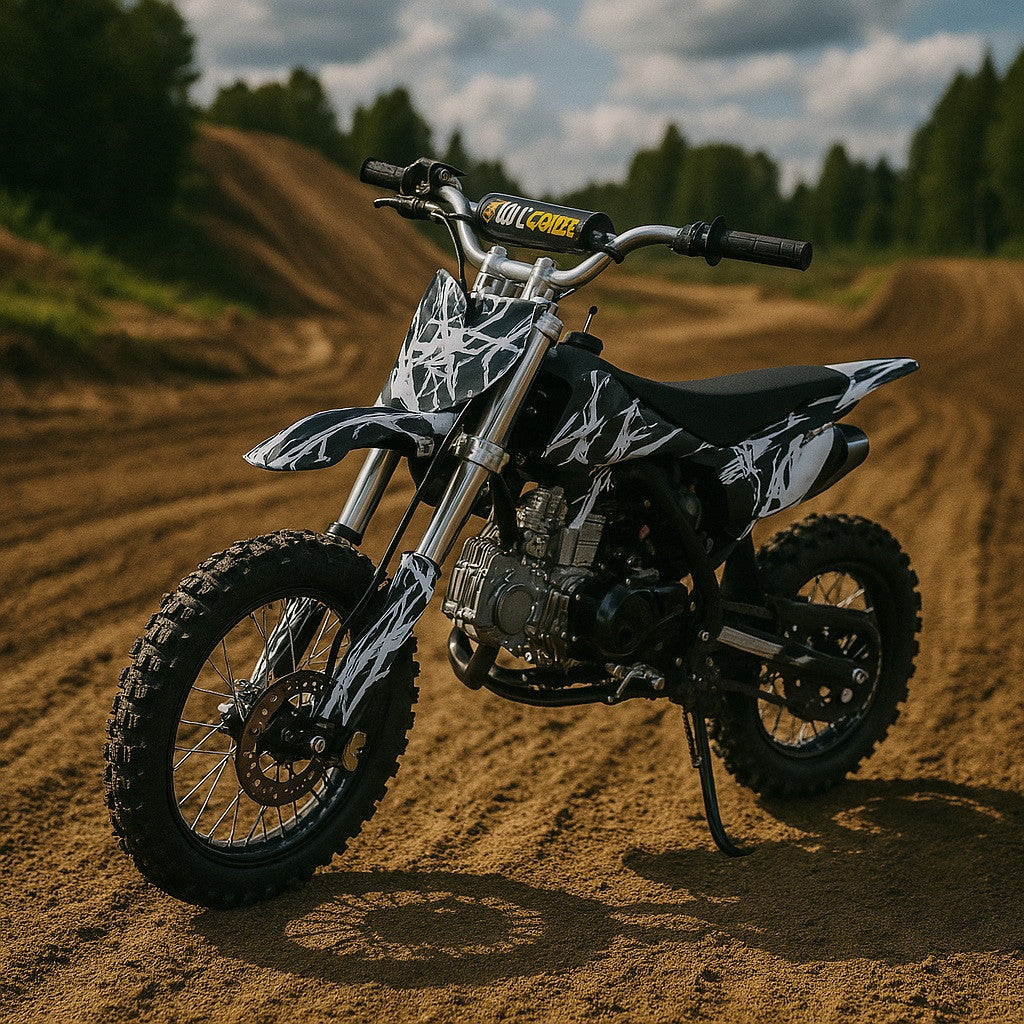 POHJOLA MOTORS Minikrossi 110cc, 4-tahti, 80km/h, Musta