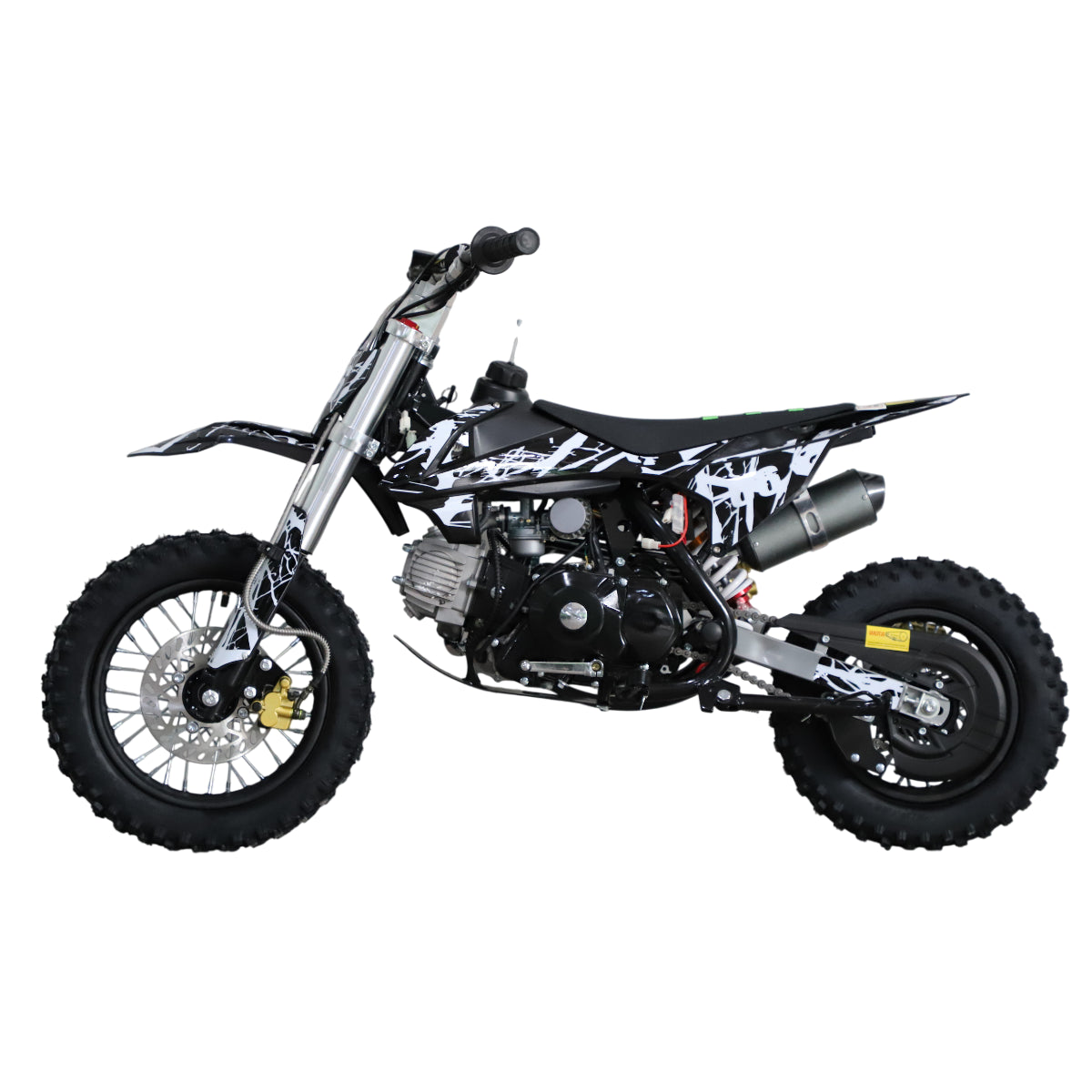 POHJOLA MOTORS Minikrossi 110cc, 4-tahti, 80km/h, Musta