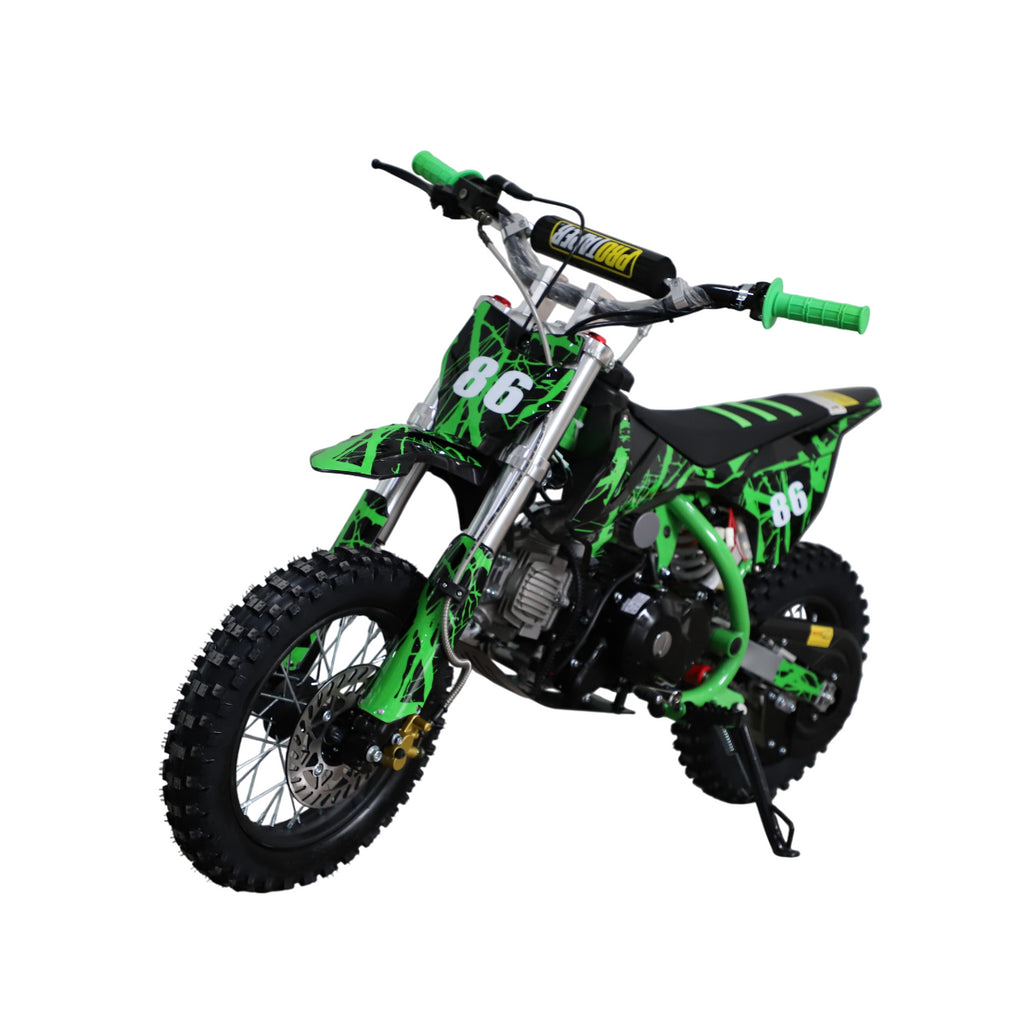 POHJOLA MOTORS Minikrossi 110cc, 4-tahti, 80km/h, Vihreä