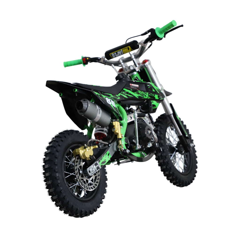 POHJOLA MOTORS Minikrossi 110cc, 4-tahti, 80km/h, Vihreä