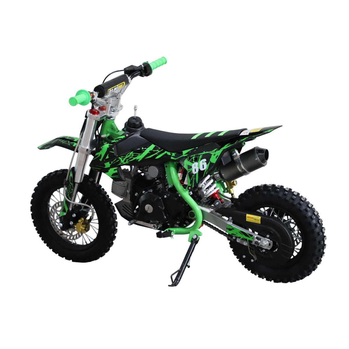 POHJOLA MOTORS Minikrossi 110cc, 4-tahti, 80km/h, Vihreä