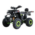 POHJOLA MOTORS Mönkijä 250CC, 4-Tahtimoottori, 4+R, Musta/Vihreä