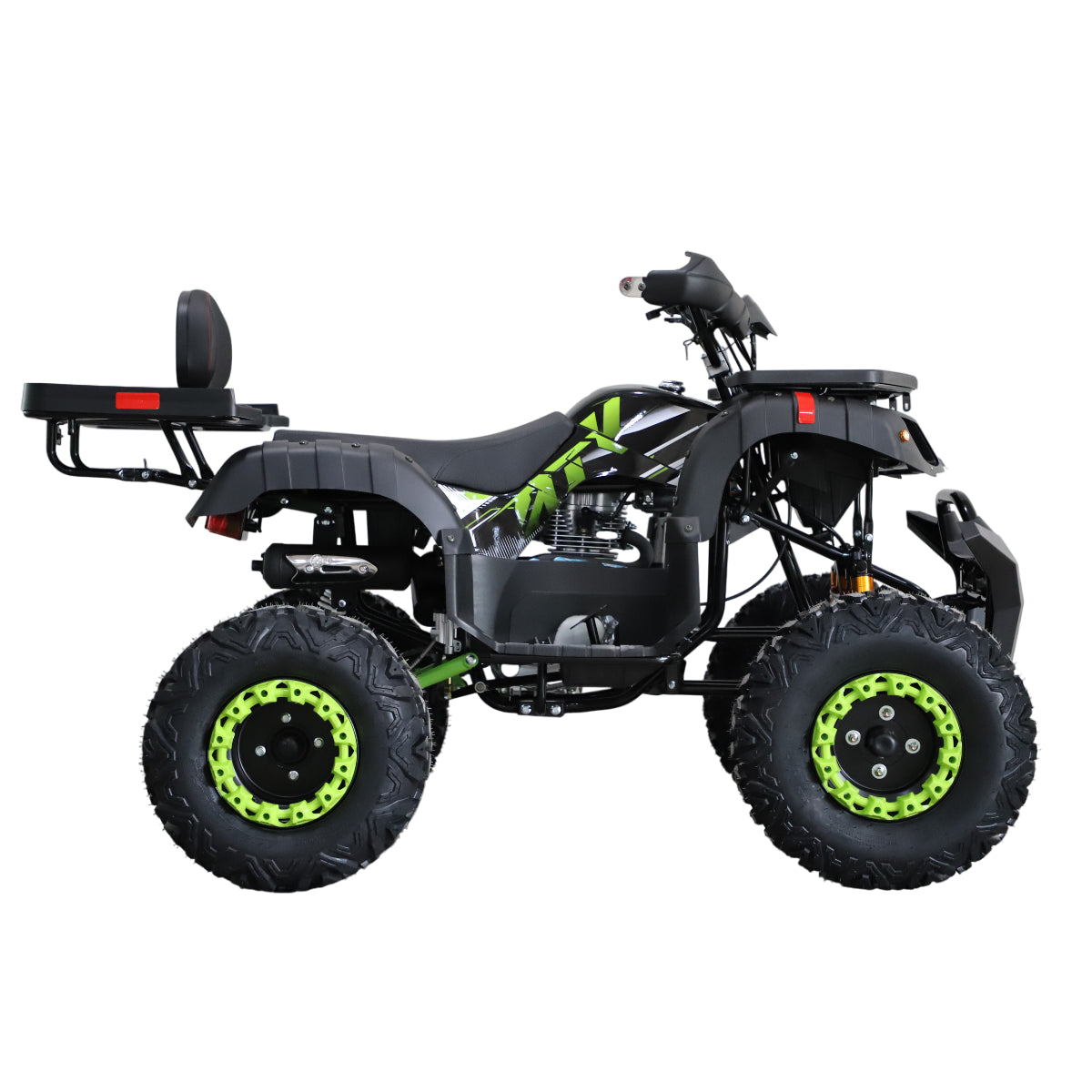 POHJOLA MOTORS Mönkijä 250CC, 4-Tahtimoottori, 4+R, Musta/Vihreä