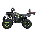 POHJOLA MOTORS Mönkijä 250CC, 4-Tahtimoottori, 4+R, Musta/Vihreä