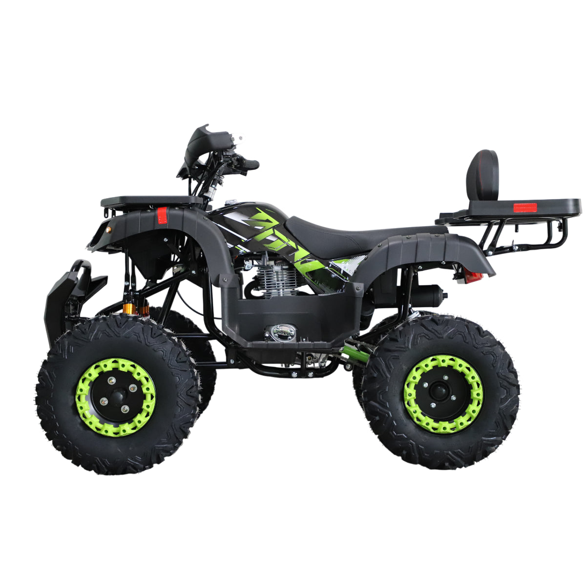 POHJOLA MOTORS Mönkijä 250CC, 4-Tahtimoottori, 4+R, Musta/Vihreä