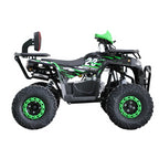 POHJOLA MOTORS Lasten Mönkijä 125CC, Puoliautomaatti, Musta/Vihreä