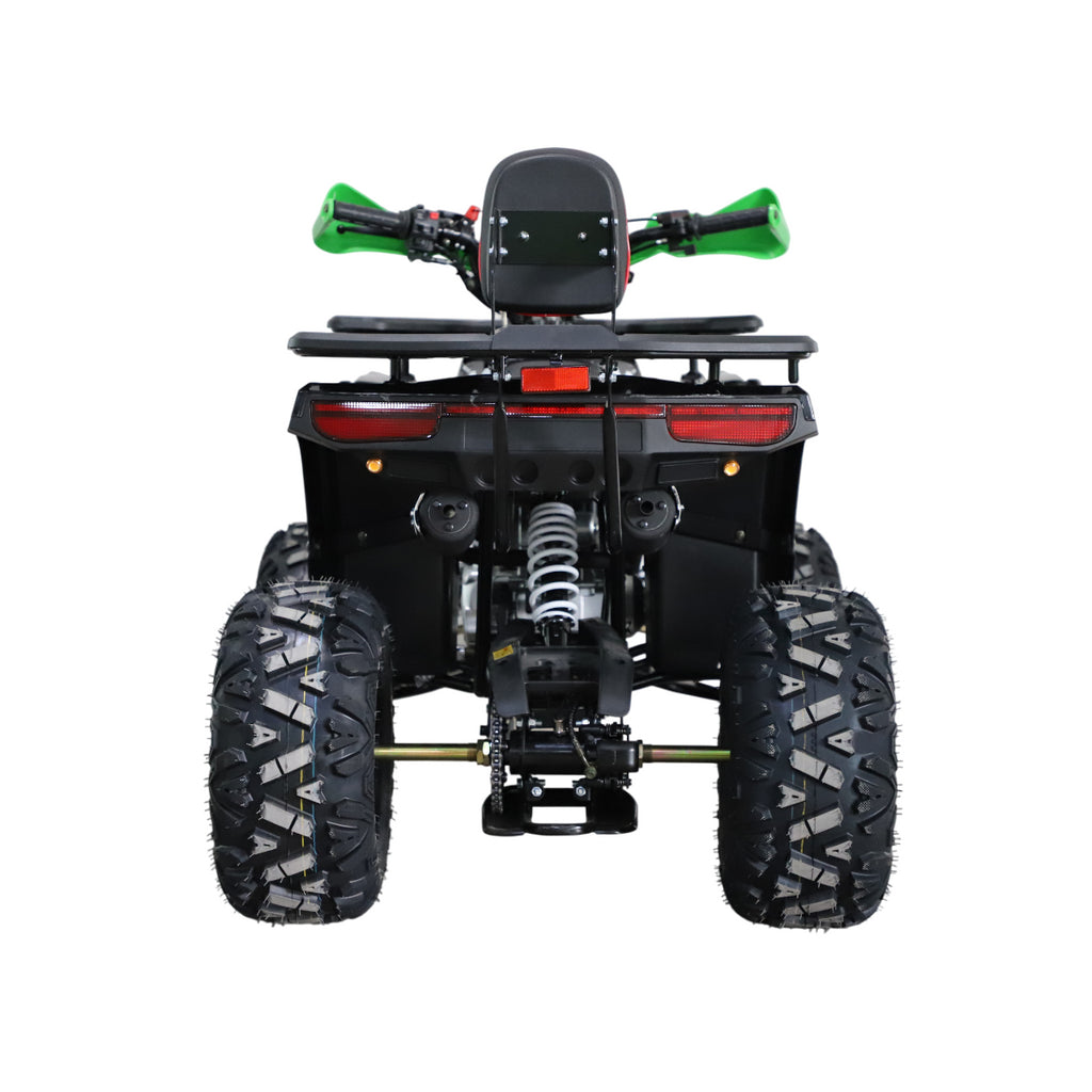 POHJOLA MOTORS Lasten Mönkijä 125CC, Puoliautomaatti, Musta/Vihreä