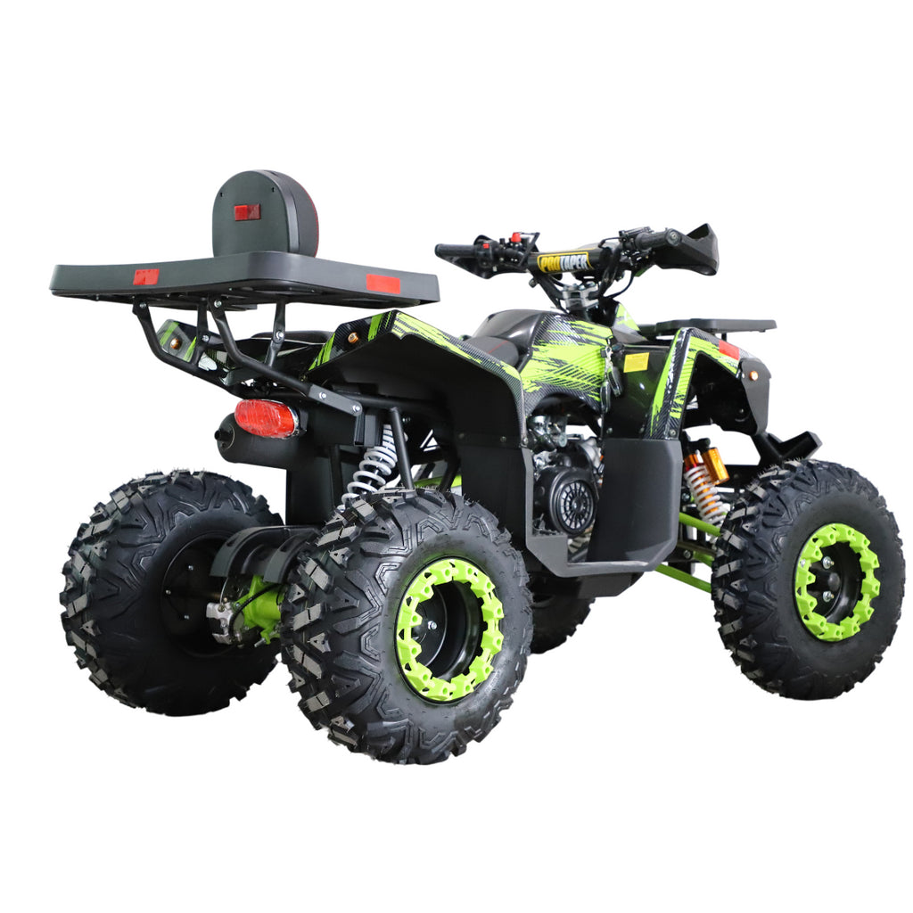 POHJOLA MOTORS Mönkijä 180CC 4-tahti, Automaatti, Sähköstartti, Musta Vihreä