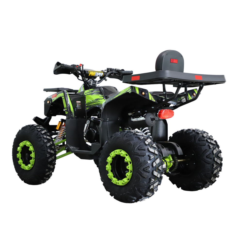 POHJOLA MOTORS Mönkijä 180CC 4-tahti, Automaatti, Sähköstartti, Musta Vihreä