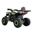 POHJOLA MOTORS Mönkijä 180CC 4-tahti, Automaatti, Sähköstartti, Musta Vihreä