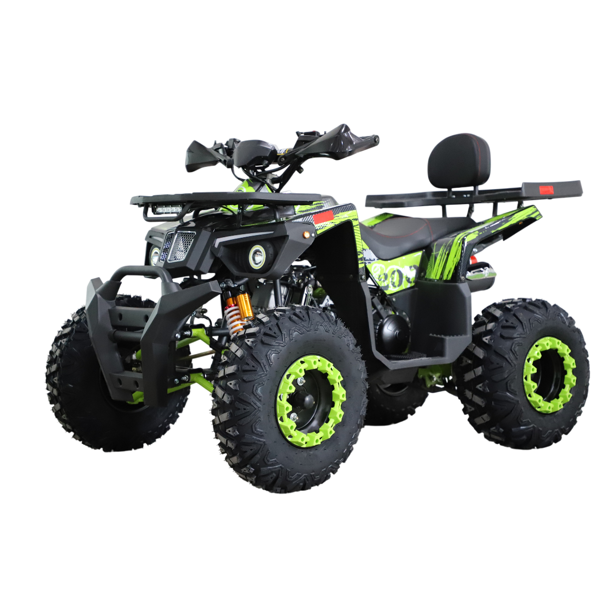 Mönkijä 180cc – automaatti, sähköstartti, 80 km/h, musta-vihreä