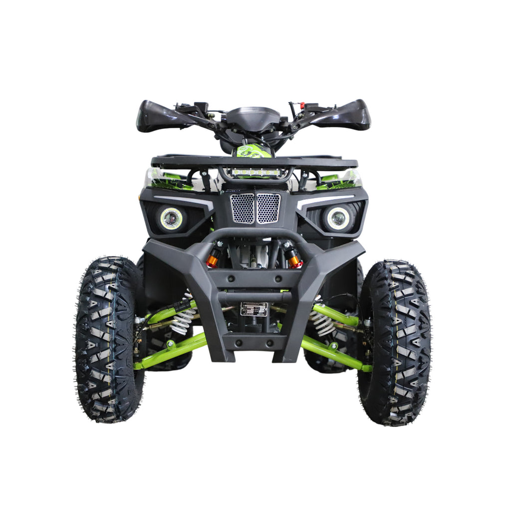 POHJOLA MOTORS Mönkijä 180CC 4-tahti, Automaatti, Sähköstartti, Musta Vihreä