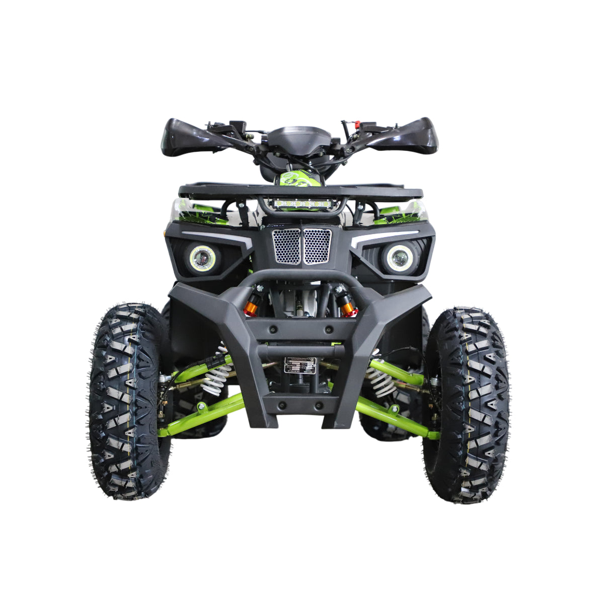 POHJOLA MOTORS Mönkijä 180CC 4-tahti, Automaatti, Sähköstartti, Musta Vihreä